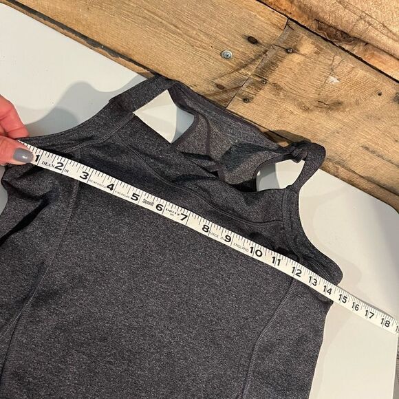Athleta charcoal gray athletic tank top - S - 🙂3/$15 - Picture 9 of 9